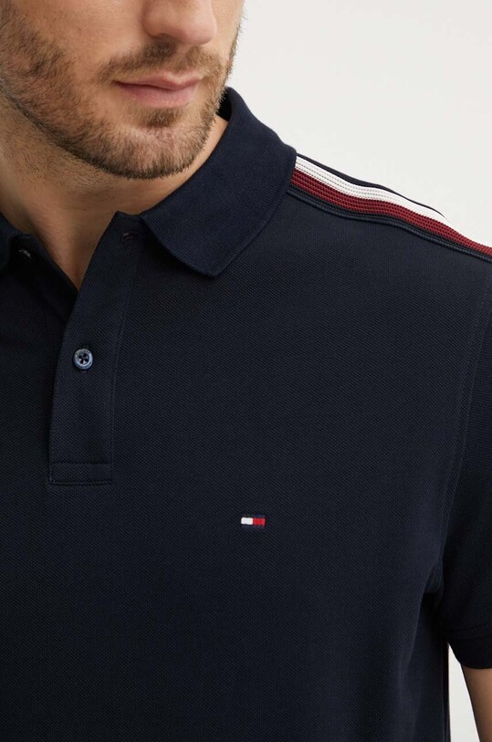 Tommy Hilfiger tricou polo bleumarin MW0MW35616