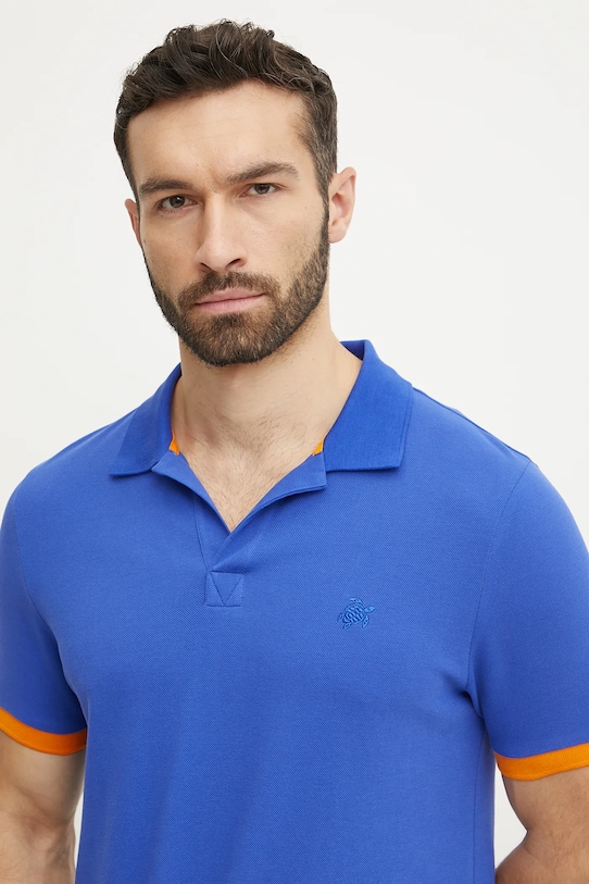 Îmbrăcăminte Vilebrequin polo de bumbac PALATIN PLTAN100 violet