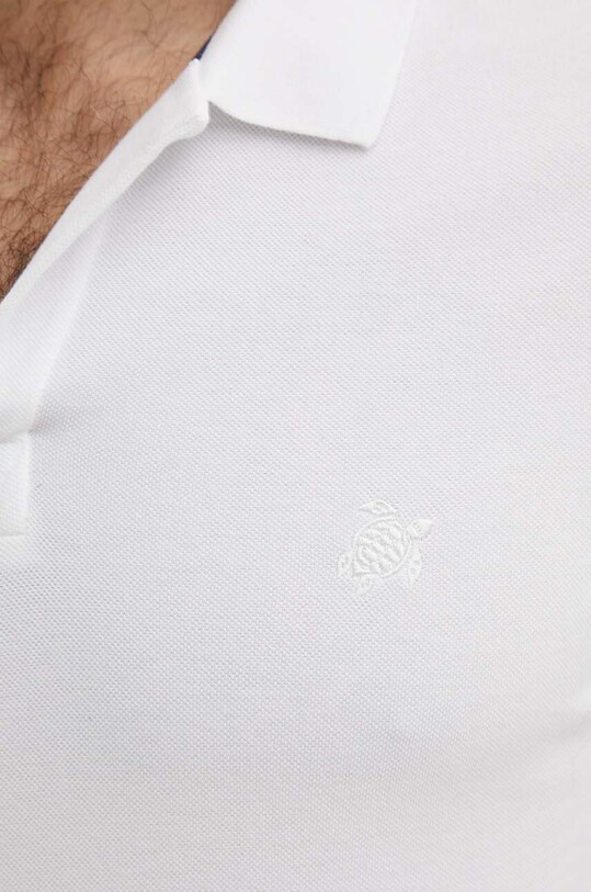 Бавовняне поло Vilebrequin PALATIN білий PLTH2N00