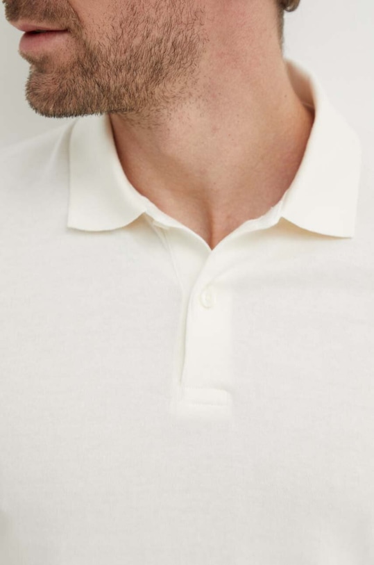 Marc O'Polo polo bawełniane 426214453244 beżowy