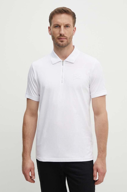 Polo tričko Karl Lagerfeld bílá 543221.745402