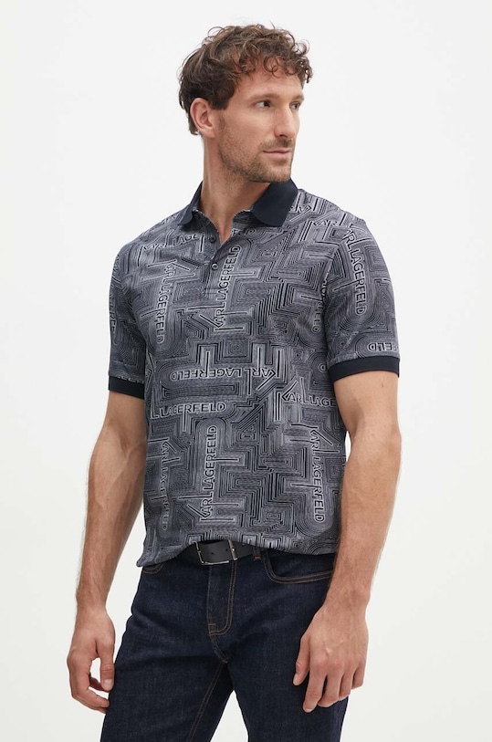 Поло Karl Lagerfeld чорний 543221.745084