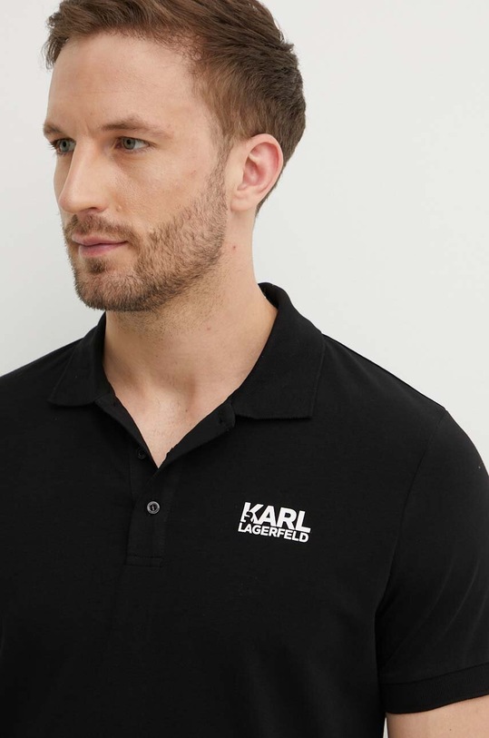Polo tričko Karl Lagerfeld černá 543235.745088