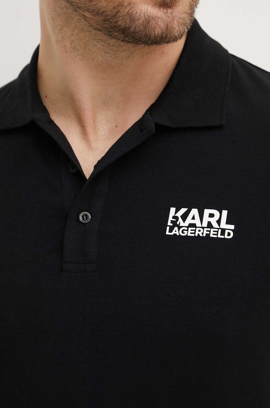 Polo tričko Karl Lagerfeld 543235.745088 černá