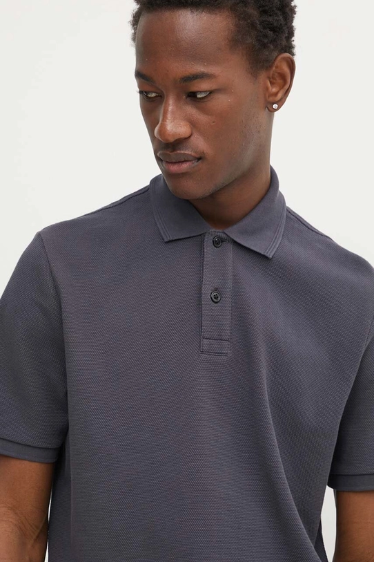 G-Star Raw polo bawełniane szary D22783.D287