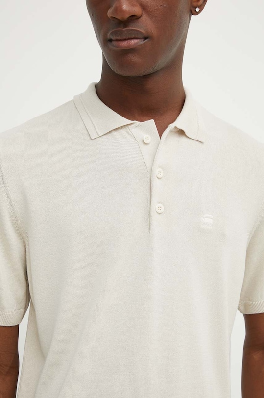 G-Star tricou polo D24663.D618 bej