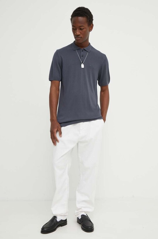 G-Star polo D24663.D618 szary AW24