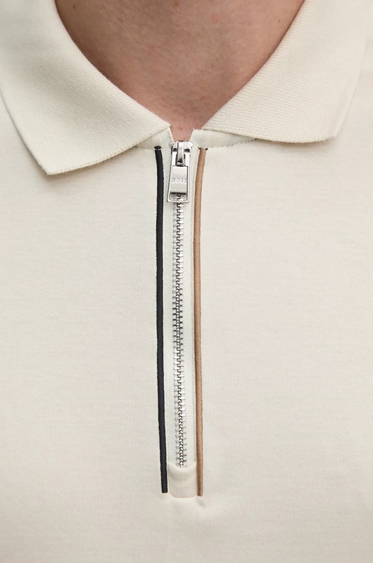 BOSS polo de bumbac 50521118 bej
