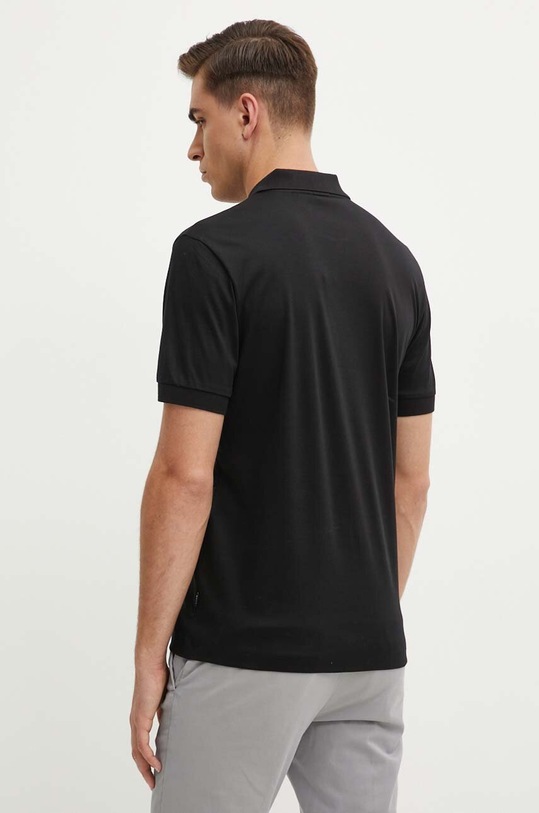 Odzież BOSS polo bawełniane 50521118 czarny