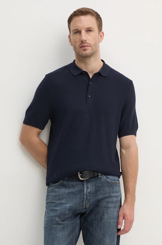 BOSS polo blu navy 50519615