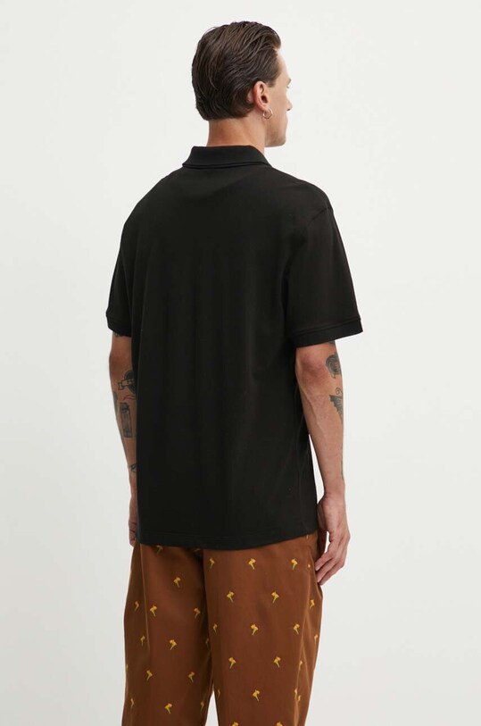 Одяг Бавовняне поло HUGO 50517409 чорний