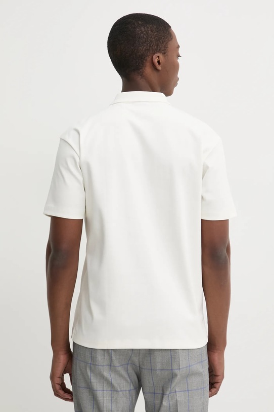 Odzież HUGO polo bawełniane Deabono_D 50517638 beżowy