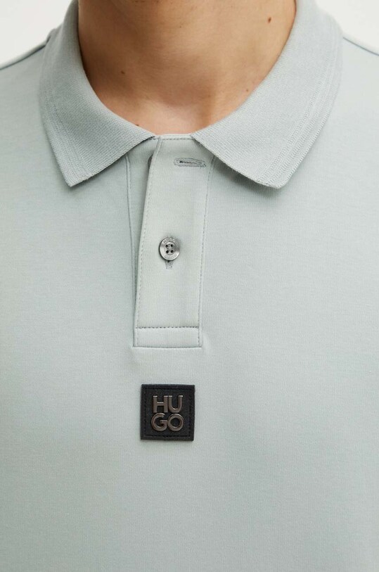 HUGO polo de bumbac 50517638 gri