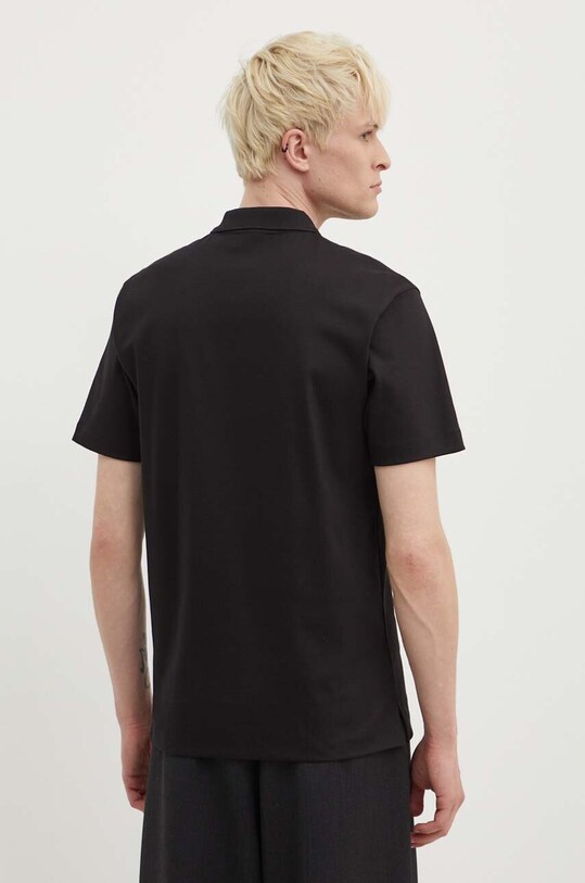 Odzież HUGO polo bawełniane 50517638 czarny