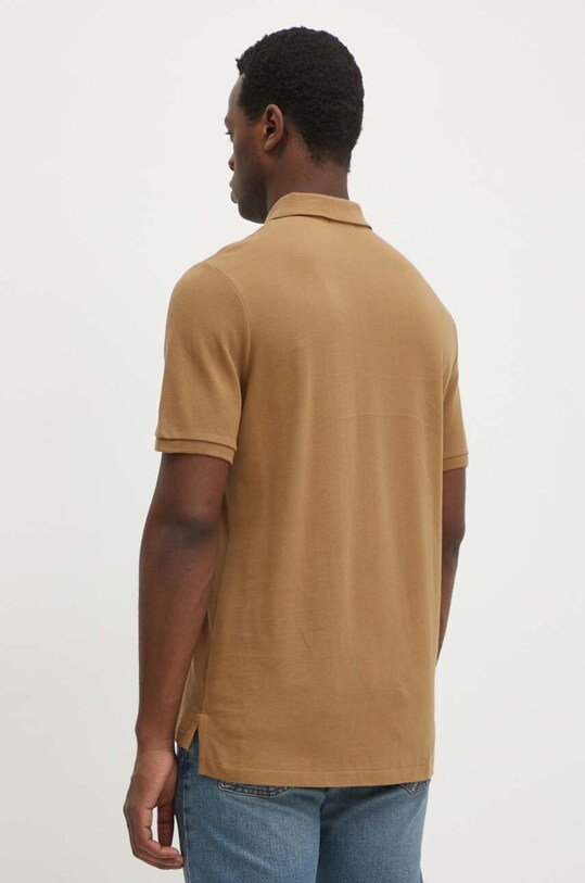 Clothing Polo Ralph Lauren cotton polo shirt 710950131 brown