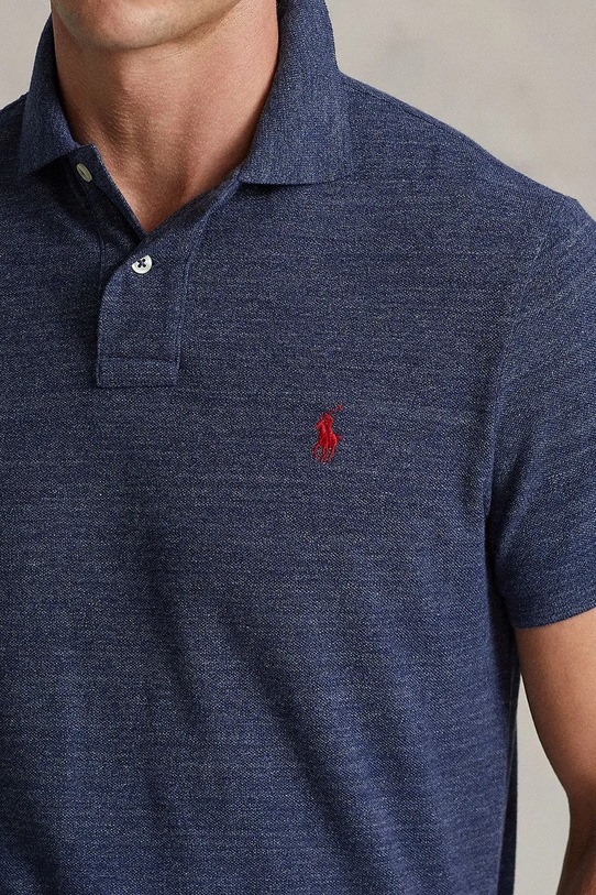 Polo Ralph Lauren polo bawełniane granatowy 710666998