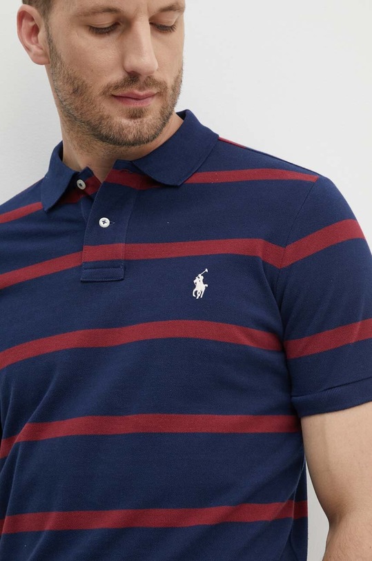 Polo Ralph Lauren polo bawełniane 710941433 granatowy