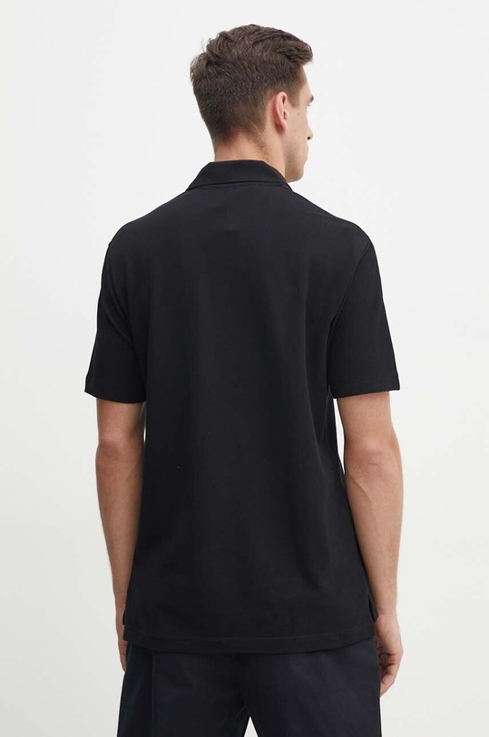 Odzież Armani Exchange polo bawełniane 6DZFLC.ZJM5Z czarny
