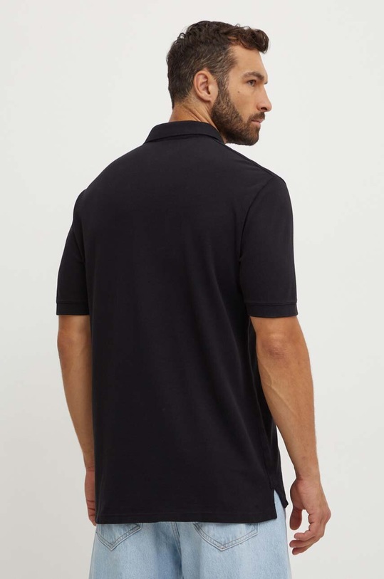 Бавовняне поло Armani Exchange 6DZFLK.ZJXUZ чорний AW24