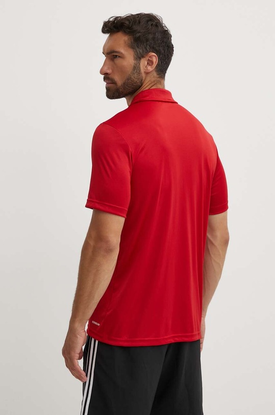 Odzież adidas Performance polo treningowe Entrada 22 H57489 czerwony