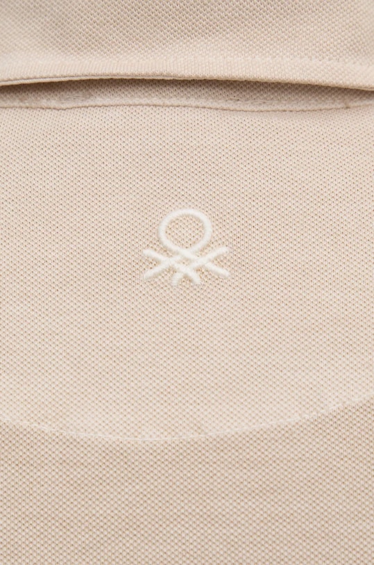 United Colors of Benetton longsleeve beżowy 3WG9U3026