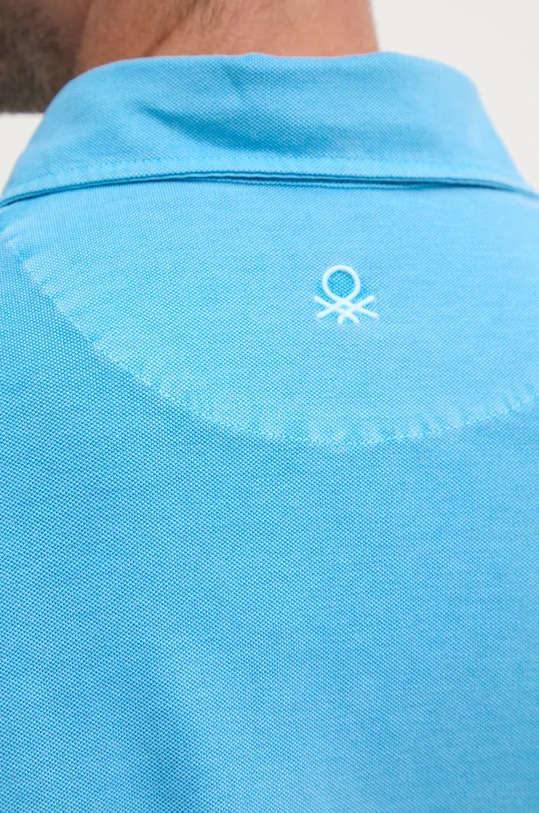 United Colors of Benetton longsleeve 3WG9U3026 albastru