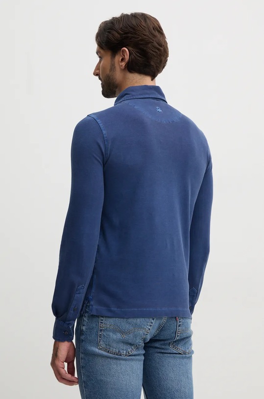 Odzież United Colors of Benetton longsleeve 3WG9U3026 granatowy