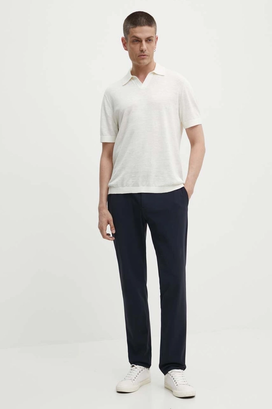 Theory polo din in N0483701 bej AW24