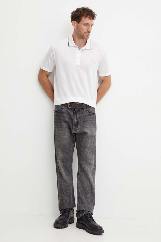 Paul&Shark polo de bumbac 14311713 bej AW24