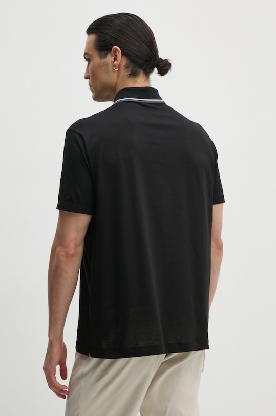 Oblečení Bavlněné polo tričko Paul&Shark 14311713 černá