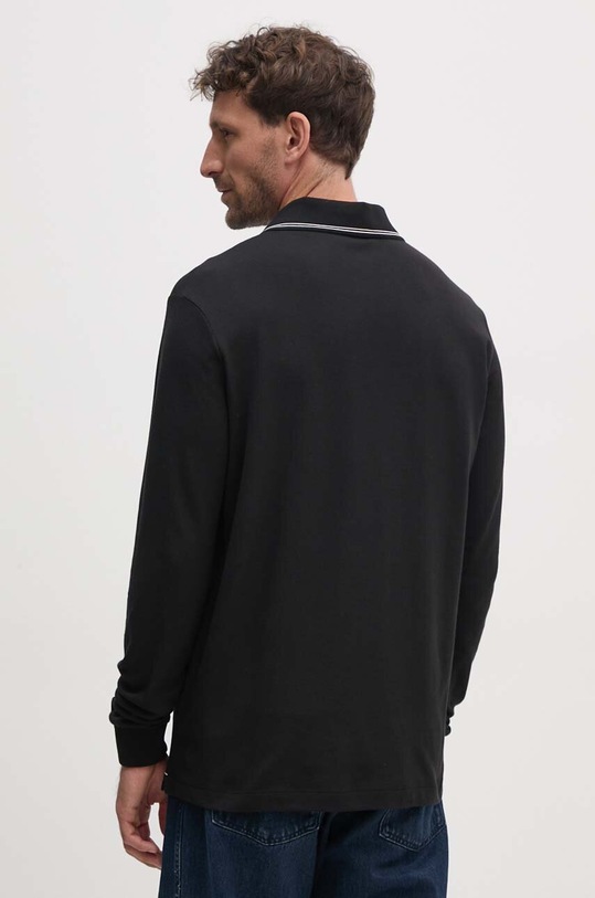 Îmbrăcăminte Paul&Shark longsleeve din bumbac 14311717 negru