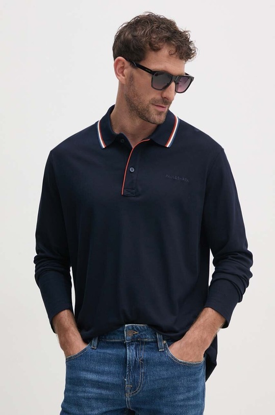 Paul&Shark longsleeve uni bleumarin 14311720