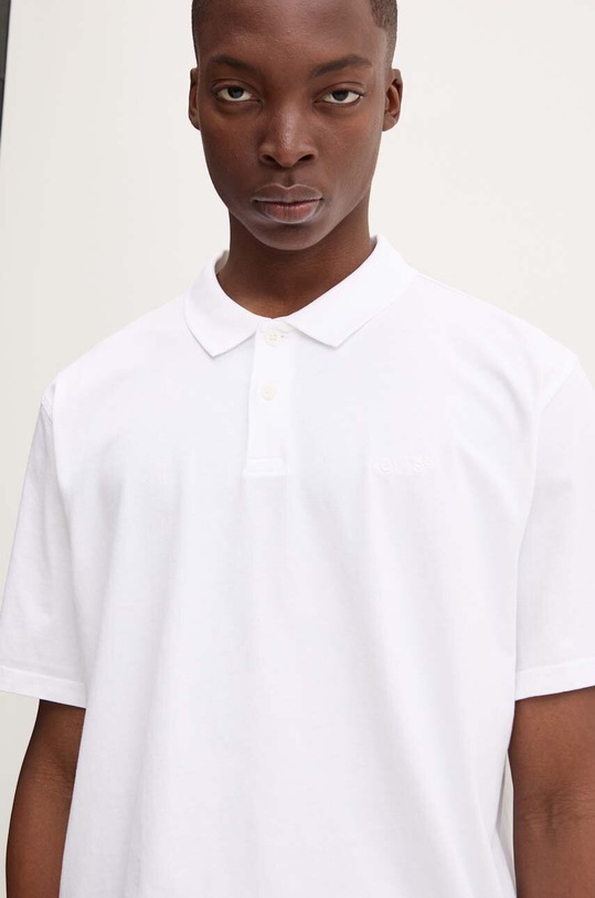 Levi's polo bawełniane biały A6735