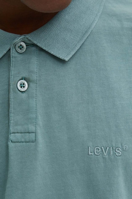 Levi's polo bawełniane A6735 niebieski