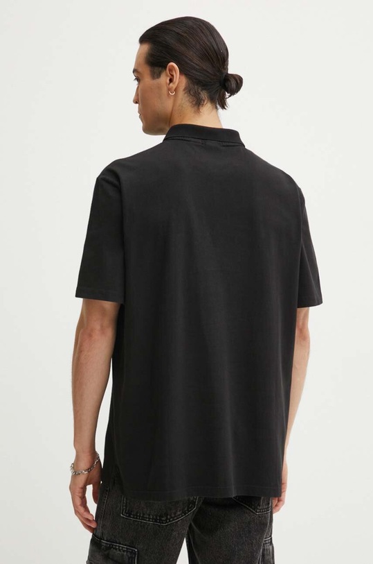 Levi's polo bawełniane A6735 czarny AW24