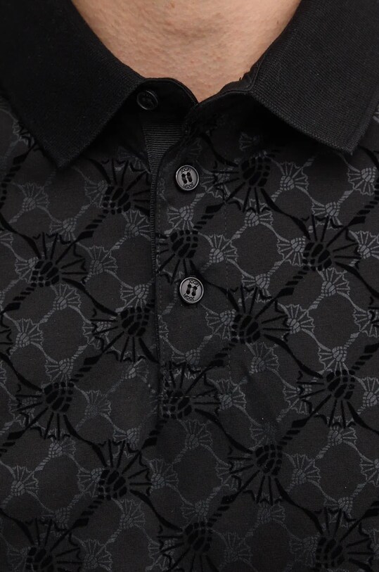 Bavlnené tričko s dlhým rukávom Joop! 30042887 čierna