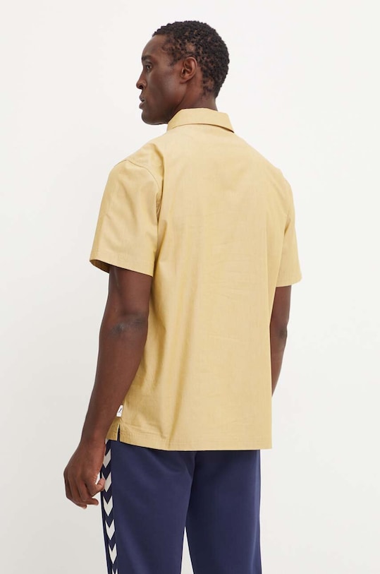 Oblečenie Bavlnené polo tričko Puma MMQ 626642 béžová