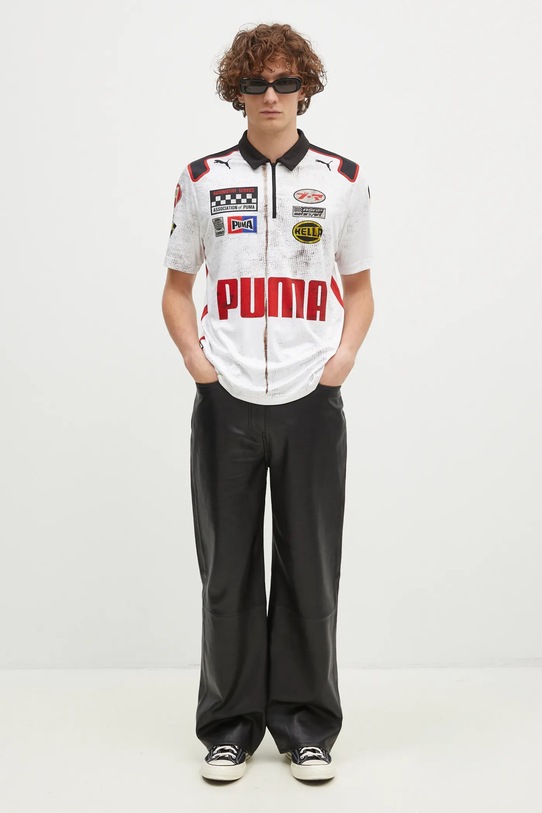 Puma polo shirt PUMA X A$AP ROCKY Team Zip Polo 631046