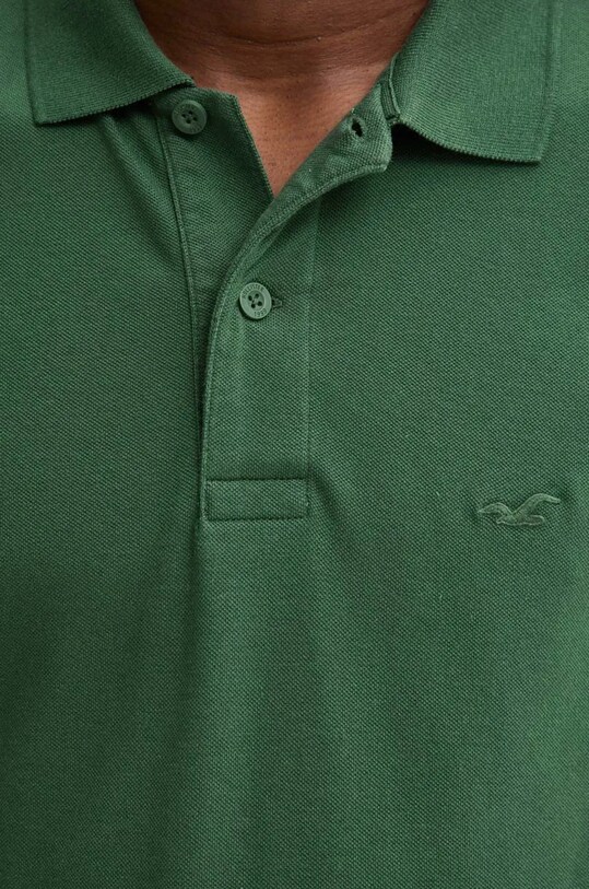 Hollister Co. tricou polo verde KI324.4104.300