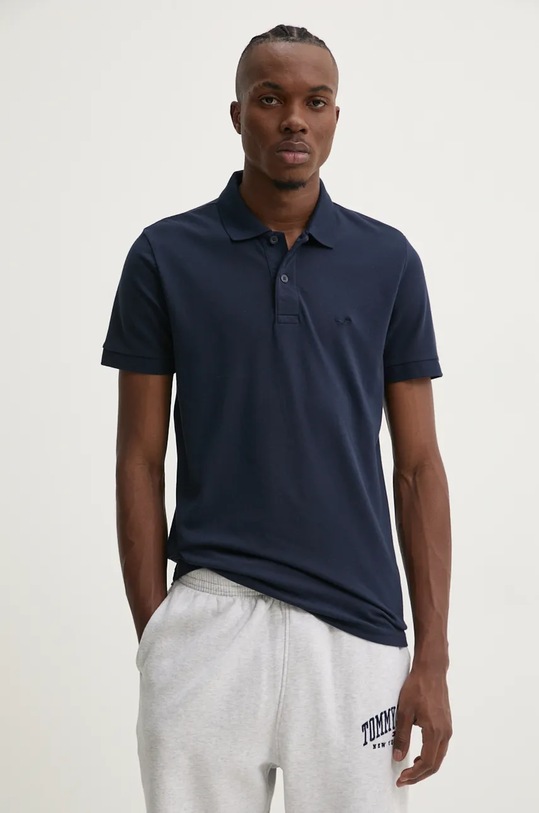 Hollister Co. tricou polo regular bleumarin KI324.4117.200