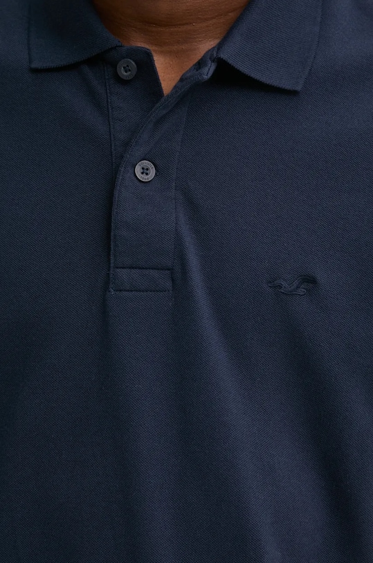 Πόλο Hollister Co. KI324.4117.200 σκούρο μπλε
