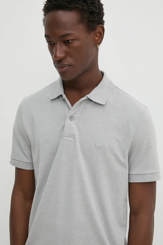Îmbrăcăminte Hollister Co. tricou polo KI324.4178.122 gri