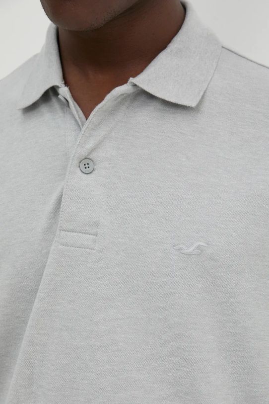 Hollister Co. polo szary KI324.4178.122