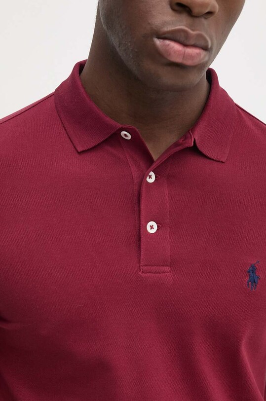 Polo majica Polo Ralph Lauren 710941439 bordo