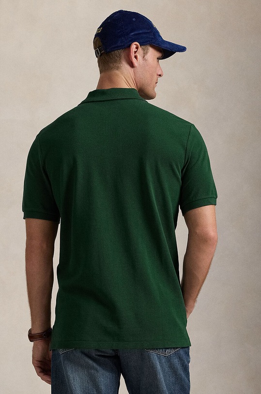 Polo Ralph Lauren polo bawełniane 710953336 zielony AW24