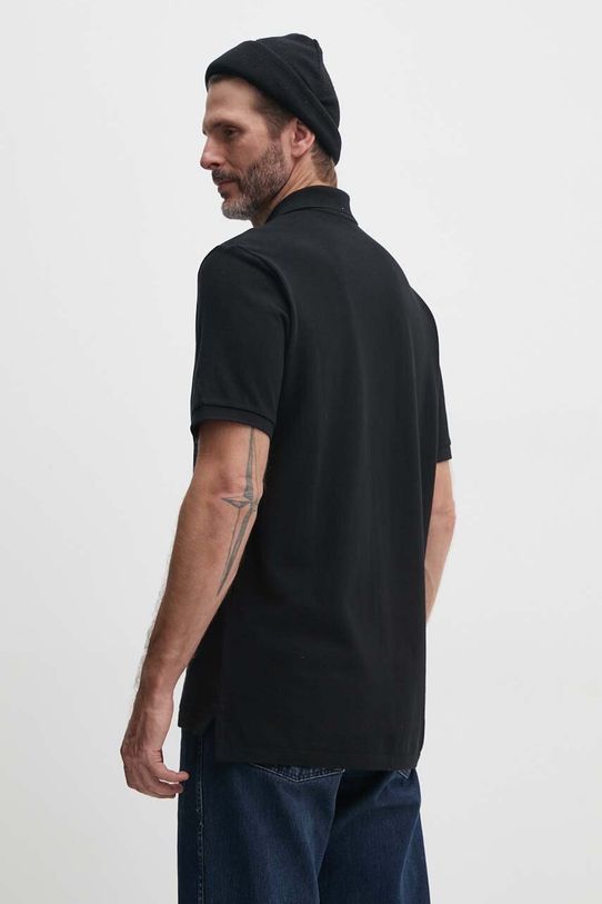 Дрехи Памучна тениска с яка Polo Ralph Lauren 710953336 черен