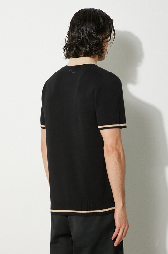 Clothing Filling Pieces cotton polo shirt Knit Polo 80713661861 black