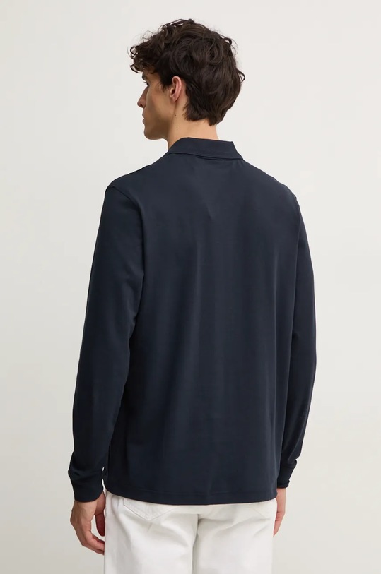 Odzież BOSS Orange longsleeve bawełniany 50527525 granatowy