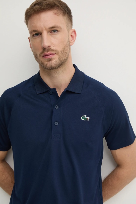 Поло Lacoste темно-синій DH3201