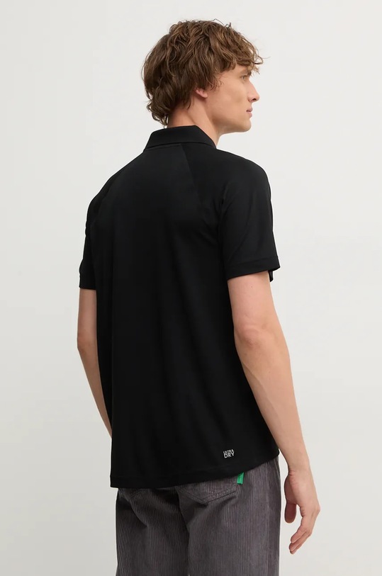 Дрехи Тениска с яка Lacoste DH3201 черен